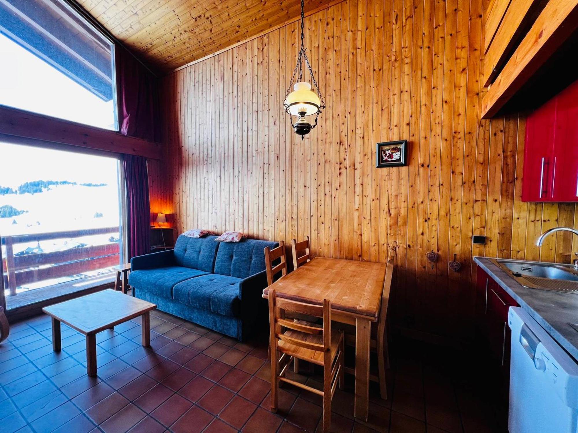 Apartament Les Saisies - 2 Pieces Mezzanine Pour 7 Pers Avec Balcon Sud - Fr-1-293-10 Zewnętrze zdjęcie