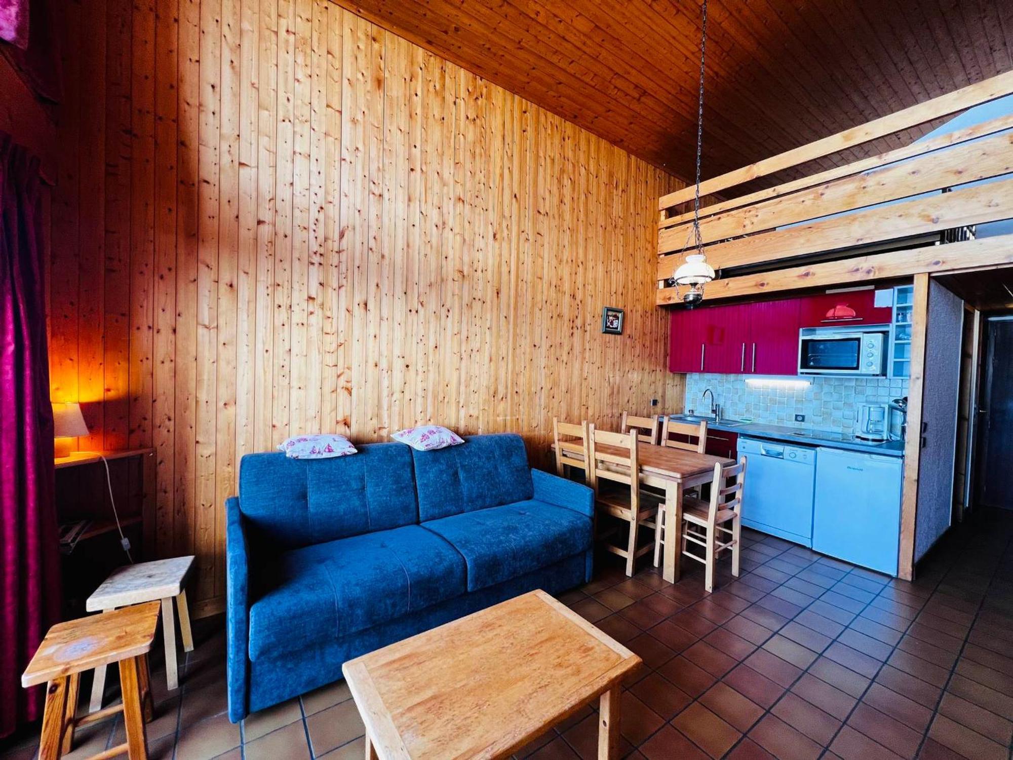 Apartament Les Saisies - 2 Pieces Mezzanine Pour 7 Pers Avec Balcon Sud - Fr-1-293-10 Zewnętrze zdjęcie