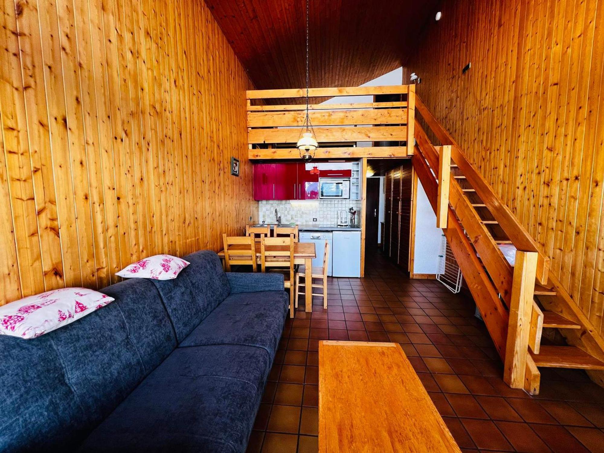 Apartament Les Saisies - 2 Pieces Mezzanine Pour 7 Pers Avec Balcon Sud - Fr-1-293-10 Zewnętrze zdjęcie